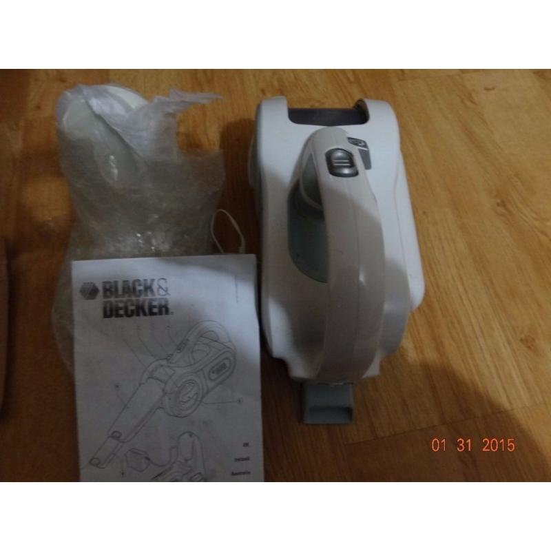 Black and Decker Cordless Vacuum good condition