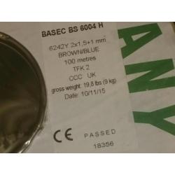 100 metres 1.5mm twin and earth cable