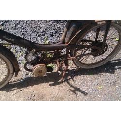 1960 Mobylette au44 50cc barn find project