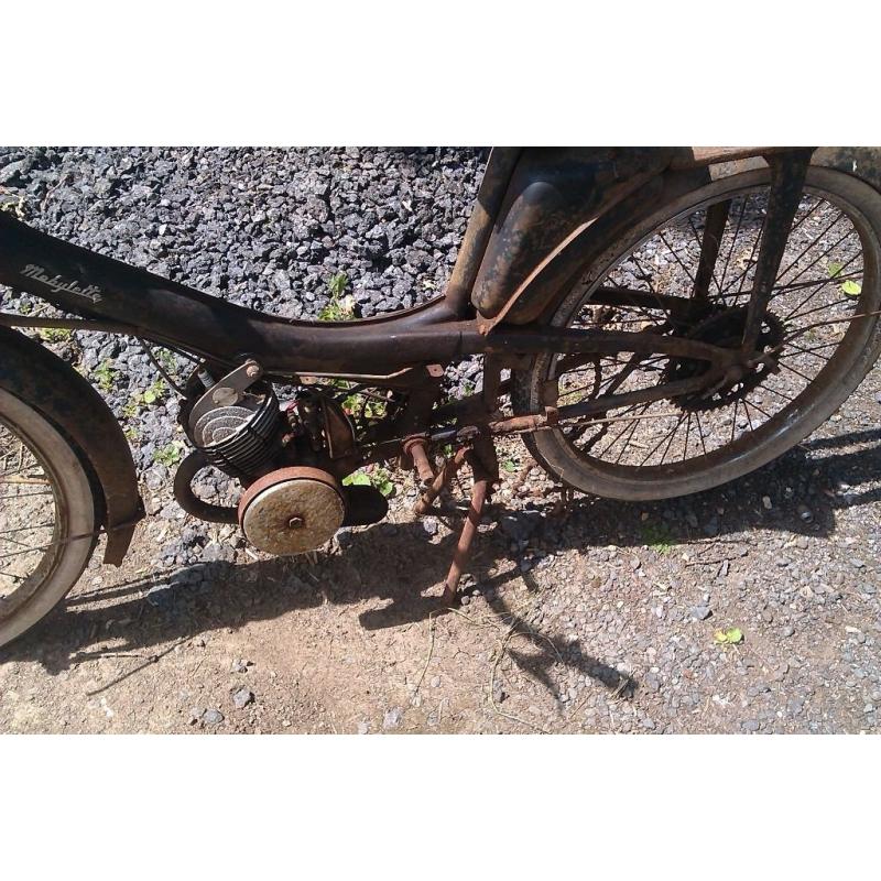 1960 Mobylette au44 50cc barn find project