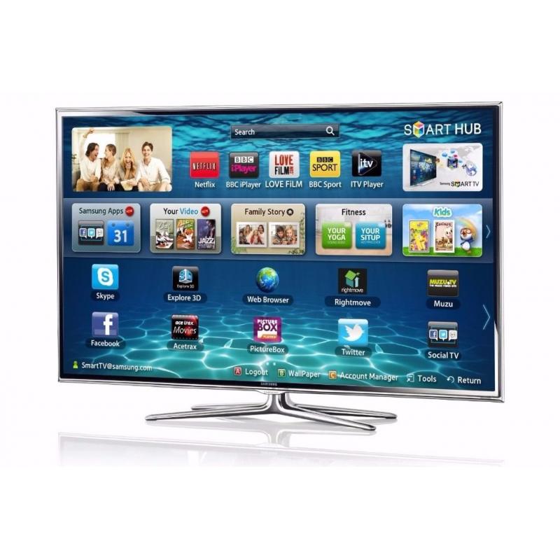 Samsung 55" Smart TV 3D with Glasses