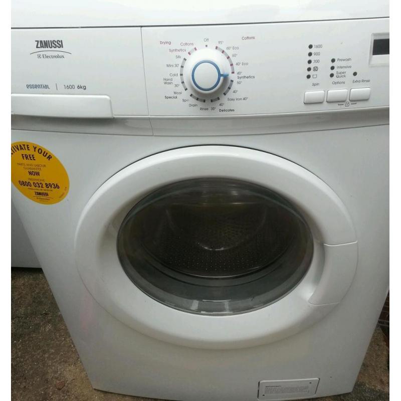 6kg zanussi washer dryer
