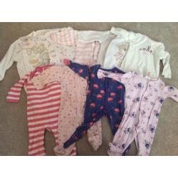 3-6 month girls bundle (37 pieces)