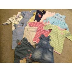 3-6 month girls bundle (37 pieces)