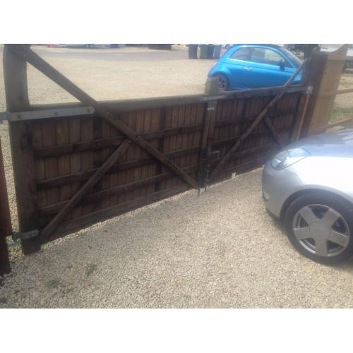 Garden Gates Large Double Pair