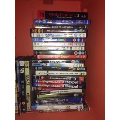 Various DVDs (from smoke free home)