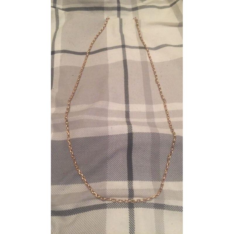 9ct gold beltcher chain