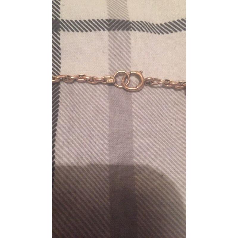 9ct gold beltcher chain