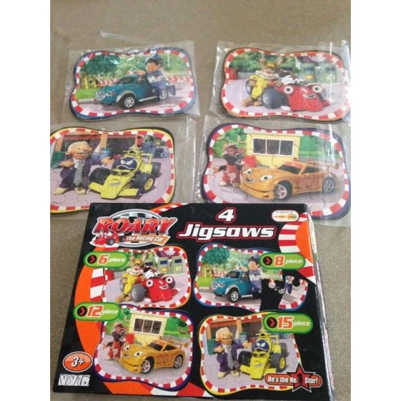 Jigsaw Puzzles Peppa Pig, Roary the Racing Car, Circus