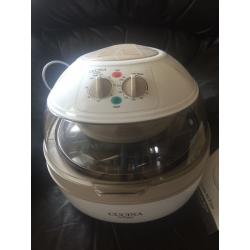 Chicken rotisserie and turbo fryer