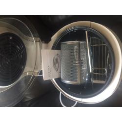 Chicken rotisserie and turbo fryer