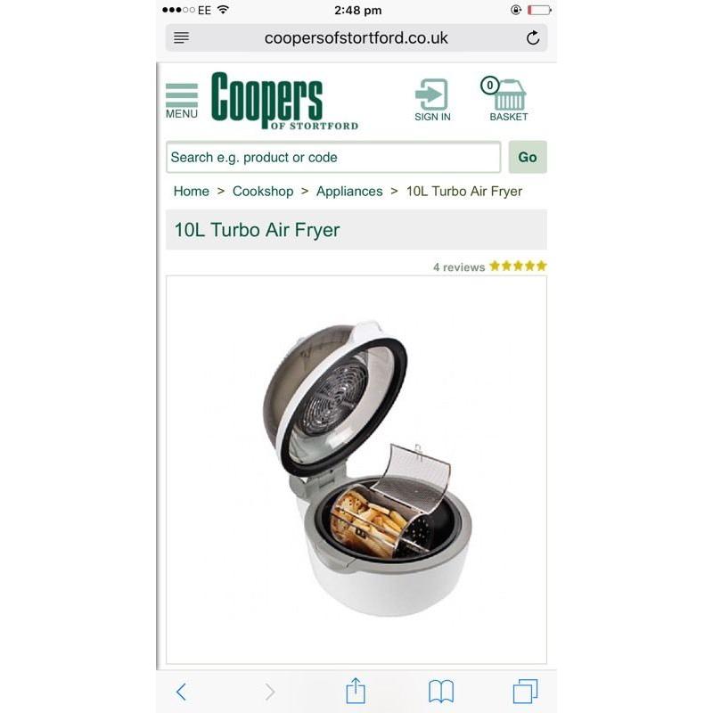 Chicken rotisserie and turbo fryer