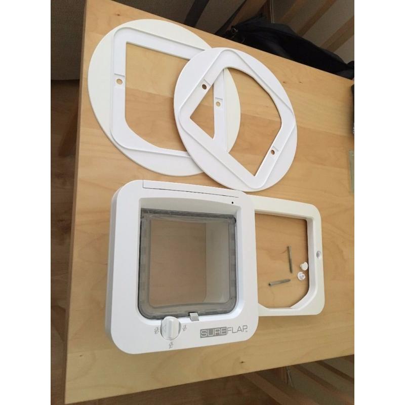 Sureflap Microchip Cat Flap with adaptor