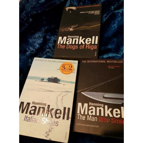 Books - crime fiction Henning Mankell