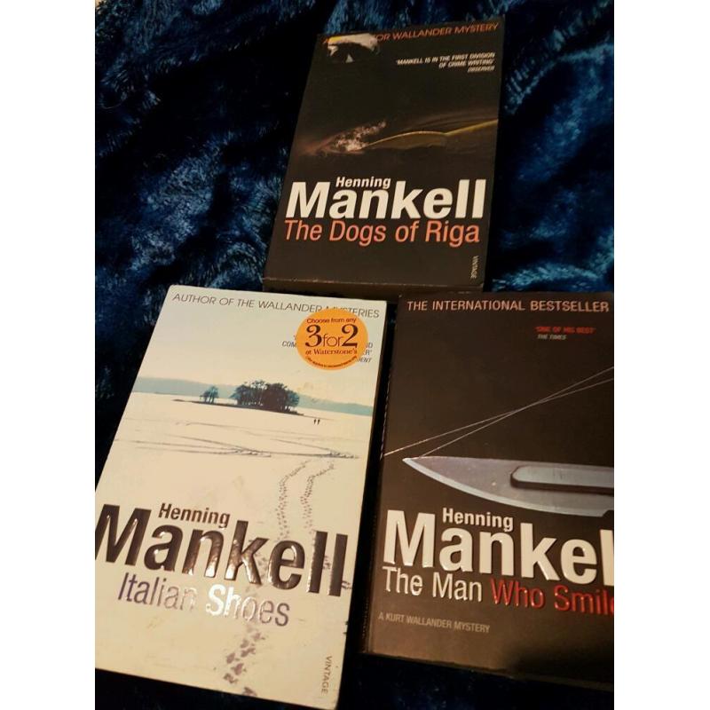 Books - crime fiction Henning Mankell