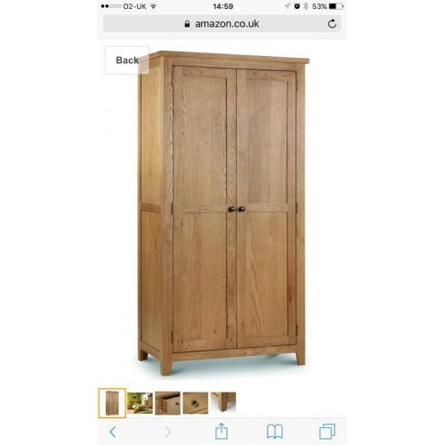 Julian Bowen double wardrobe