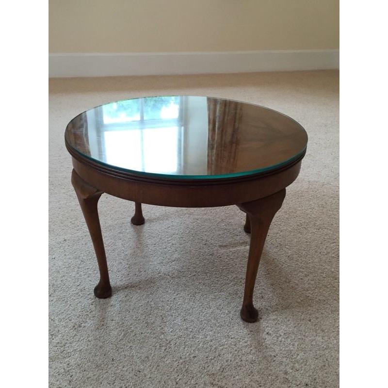 Small Round Side Table