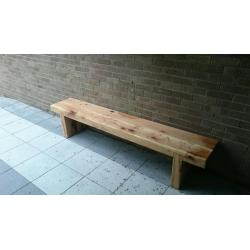 Oak Sleeper bench railway sleeper garden furniture seat bench sleepers Loughview Joinery