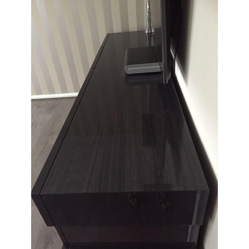 Sideboard high gloss grey/purple from Dansk Mustique range