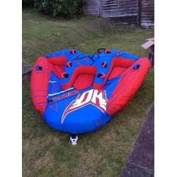 Delta Ho 4 , 4 man towable inflatable comes with pump and tow line