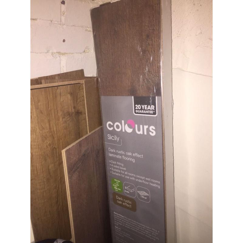 2 packs of wood flooring
