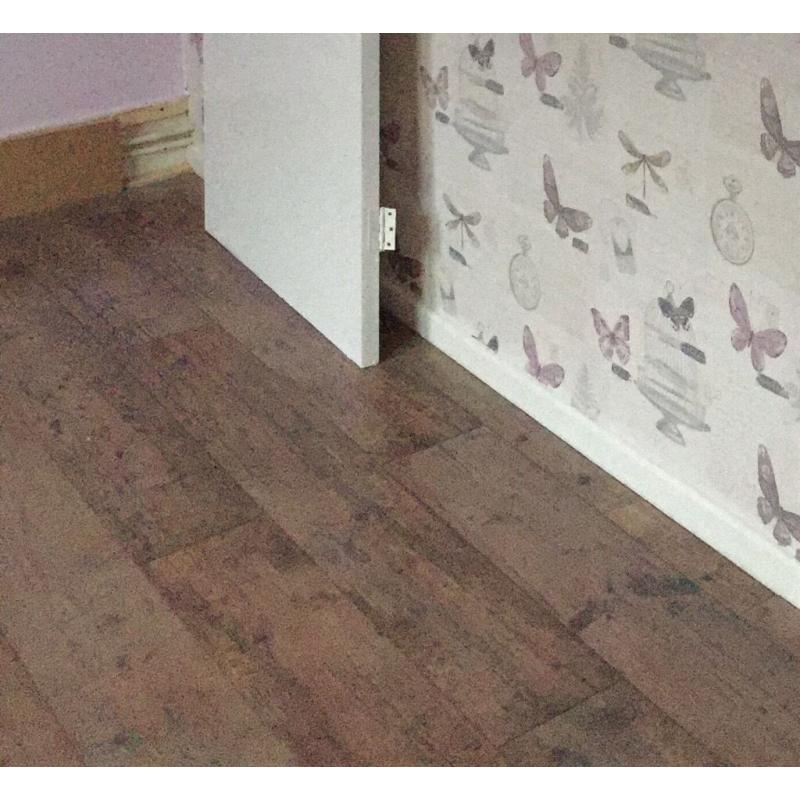 2 packs of wood flooring