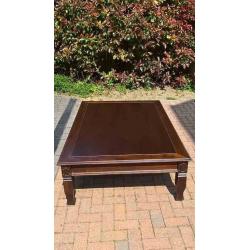 Wooden coffee table