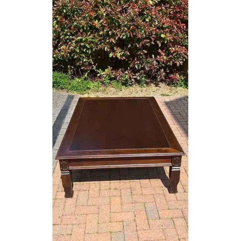 Wooden coffee table