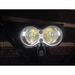 5000 Lumen Bike Light U2 XML x2 CREE LED Bicycle LAMP