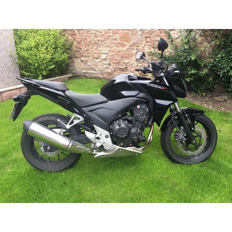 Honda CB 500 FA-E very low miles