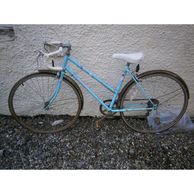 Vintage Ladies Raleigh Triumph