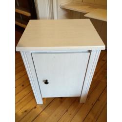 Perfect condition white IKEA bedside table