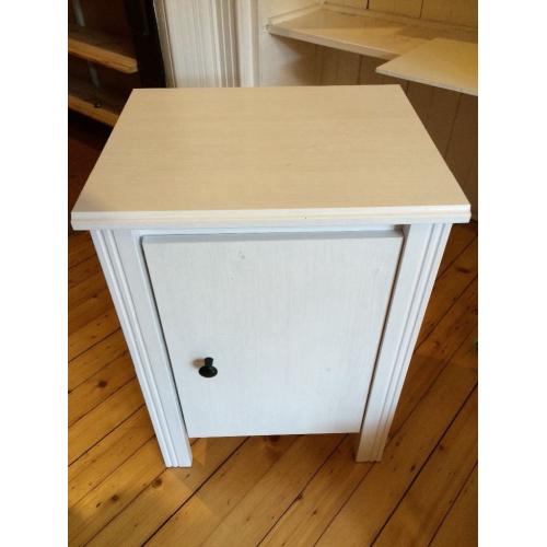 Perfect condition white IKEA bedside table