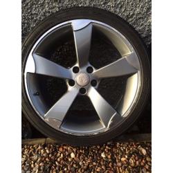 19" Rotor Alloy Wheels with Tyres (AUDI) 255/35 ZR19