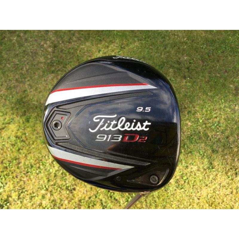 Titleist 913 D2 Driver golf club + Cover and adjusting wrench