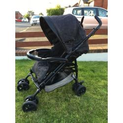 Mamas and Papas Pilko Pramette