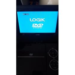 Logik 7 inch portable dvd player