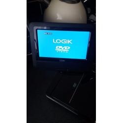 Logik 7 inch portable dvd player