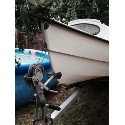 16 ft Boat and trailer
