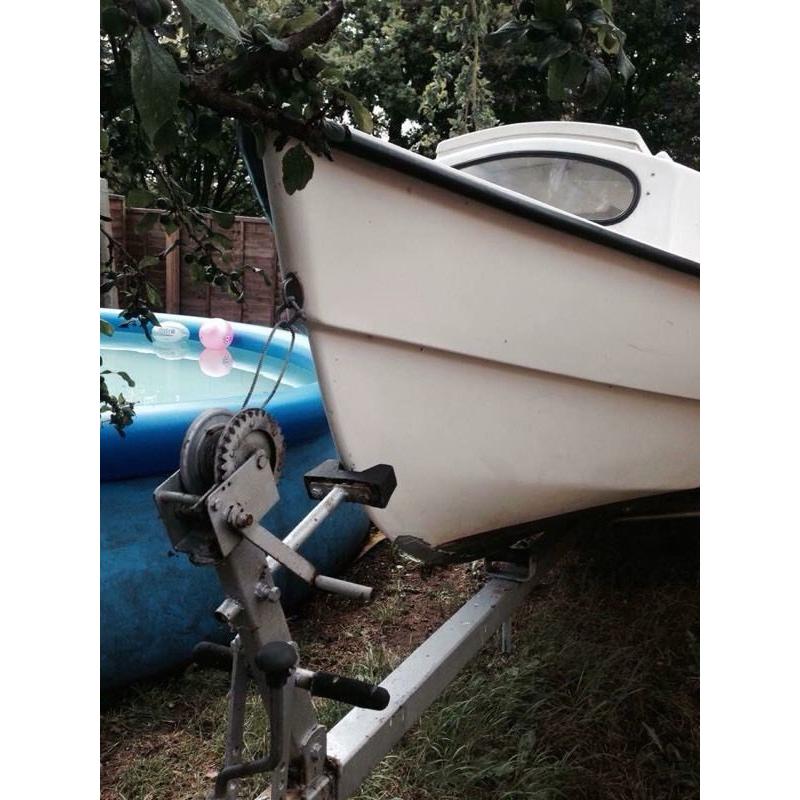 16 ft Boat and trailer