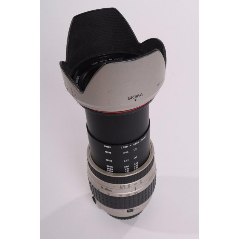 Sigma 28-300mm Hyperzoom lens, Canon fit, AUTOFOCUS NOT WORKING.