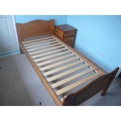 Standard Single Bed wiht underbed storage For Sale, Good Condition