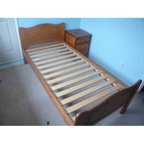 Standard Single Bed wiht underbed storage For Sale, Good Condition
