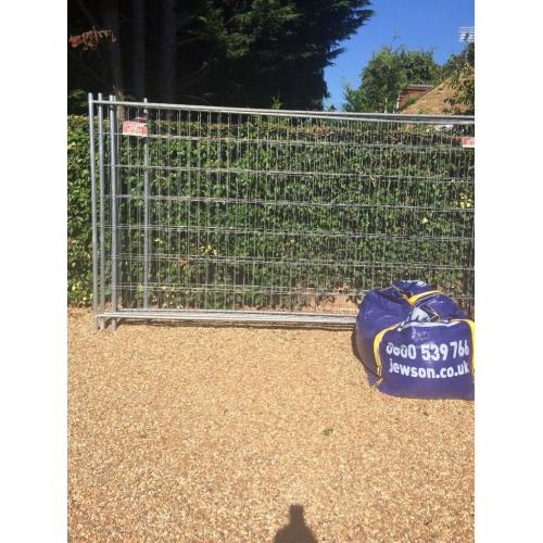 Security fence panels