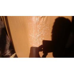 Caramel colour 2 Seater leather Sofa (Used condition)