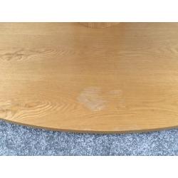 Oak tv stand