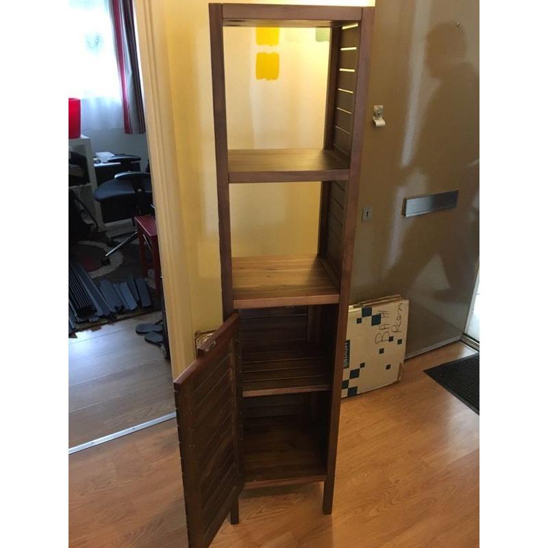 Solid wooden shelf