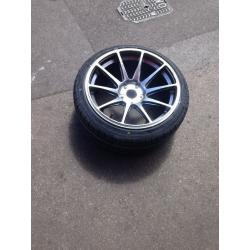 Jr11 18x9.5 Japani racing 2 wheels