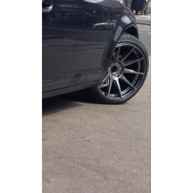 Jr11 18x9.5 Japani racing 2 wheels
