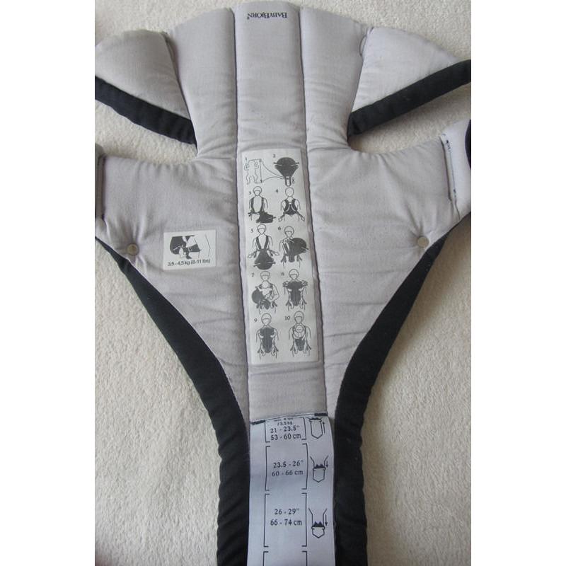BABYBJÖRN Original Baby Carrier (Black, Cotton)